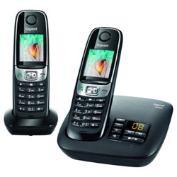 Gigaset C620A Digital Telephone and Answer Machine, Twin DECT
